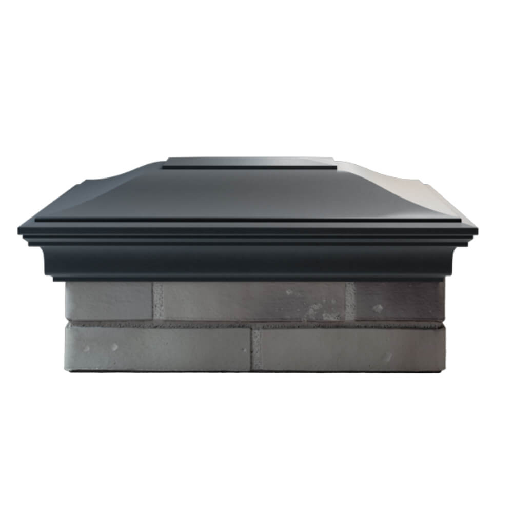 Колпак Zking Монблан Серый на столб 2х1.5 кирпича (515х385мм) в Брянске фото