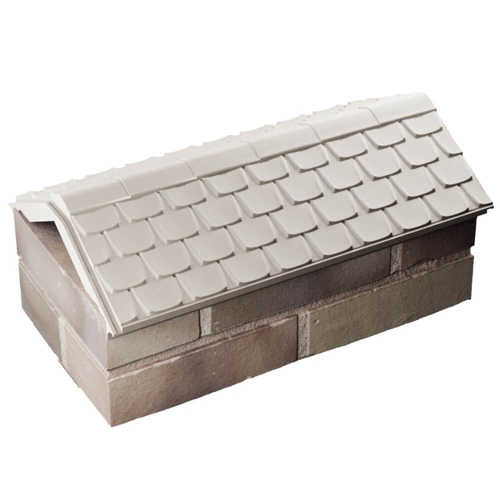 Парапет Zking Эльбрус Бежевый с посадкой на 1 кирпич (255мм) в Брянске фото