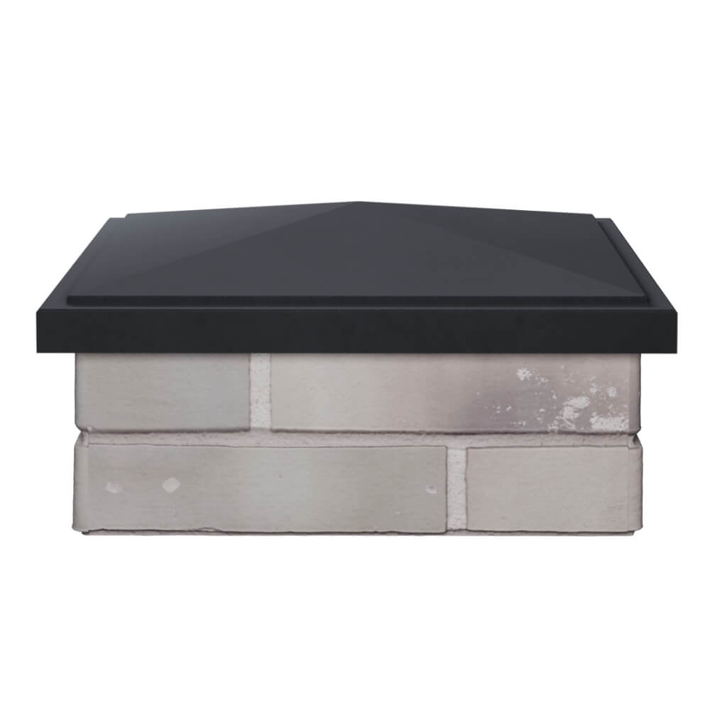 Колпак Zking БонаМоно Серый на столб 1.5х1.5 кирпича (385х385, 400х400мм) Брянск фото