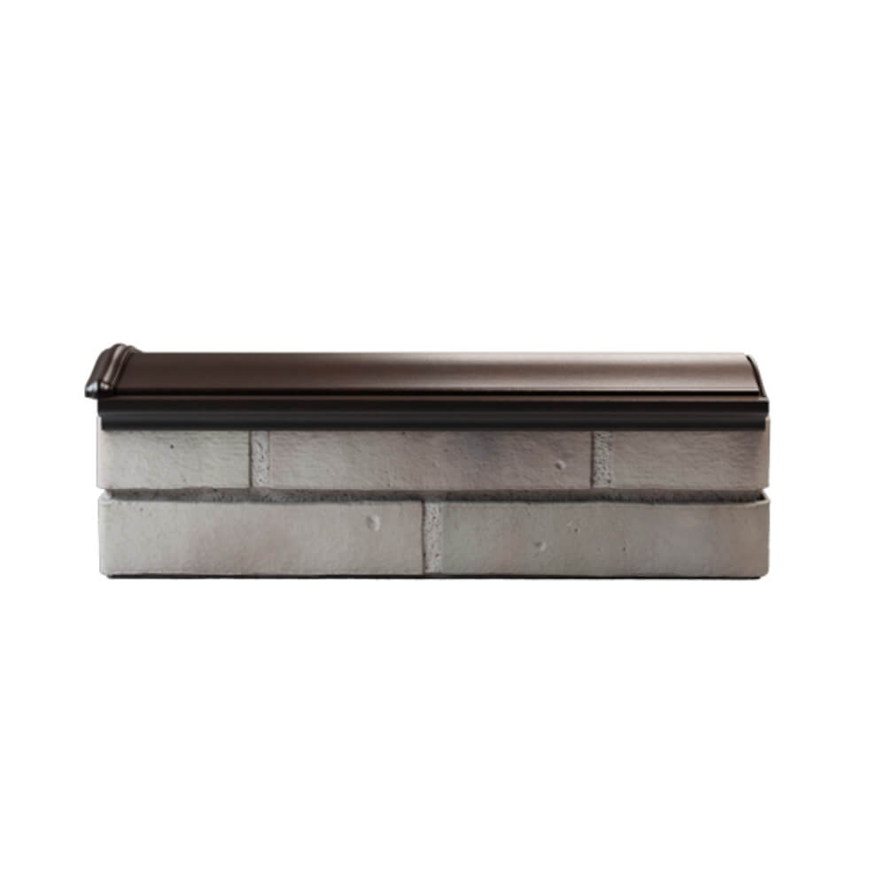 Парапет Zking Монблан Коричневый посадка на 0.5 кирпича (130мм) в Брянске фото