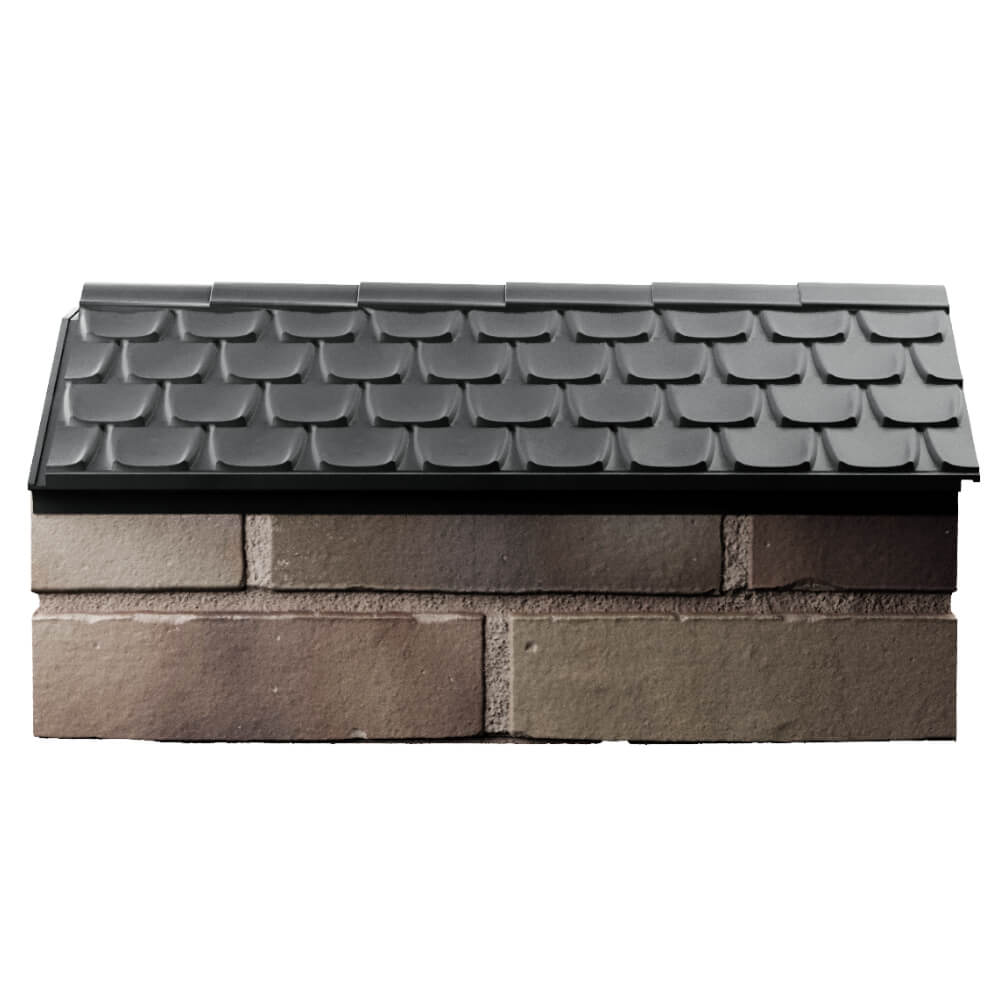 Парапет Zking Эльбрус Серый с посадкой на 1 кирпич (255мм) в Брянске фото