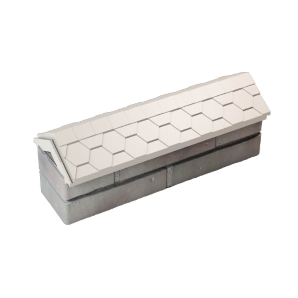 Парапет Zking Эверест Бежевый с посадкой на 0.5 кирпича (130мм) в Брянске фото