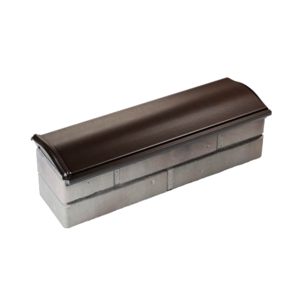 Парапет Zking Монблан Коричневый посадка на 0.5 кирпича (130мм) в Брянске фото