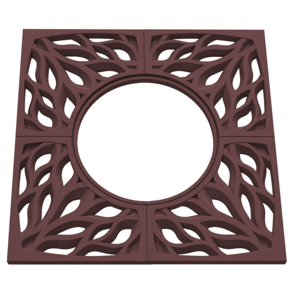 Приствольная решетка для дерева ZKING CRUST 1.2х1.2м Коричневая в Брянске фото