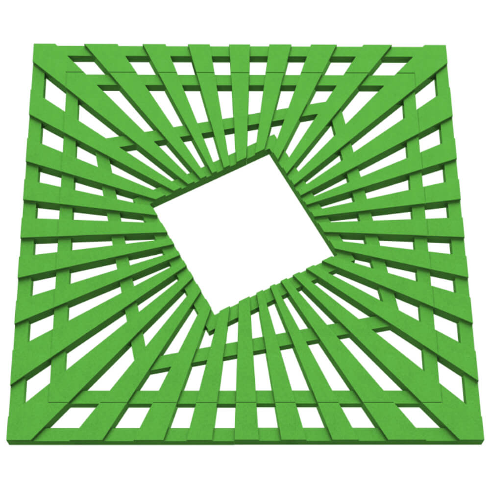 Приствольная решетка для дерева ZKING ATMOSPHERE 1.2х1.2м Зеленая в Брянске фото