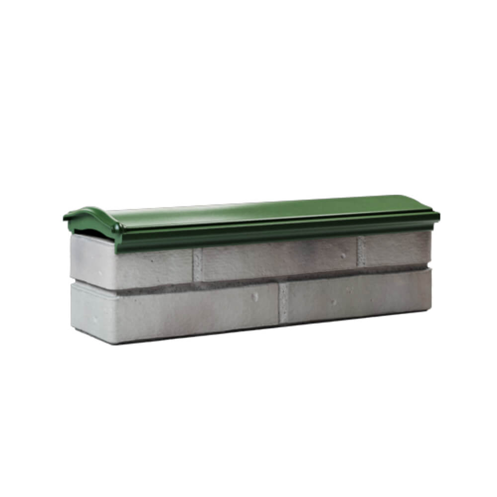 Парапет Zking Монблан Зеленый посадка на 0.5 кирпича (130мм) Брянск фото