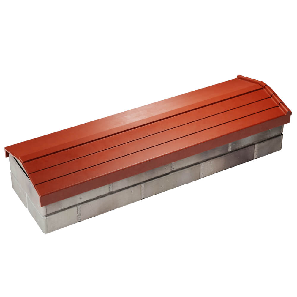 Парапет Zking Бона ХайТек Красный посадка на 0.5 кирпича (130мм) в Брянске фото