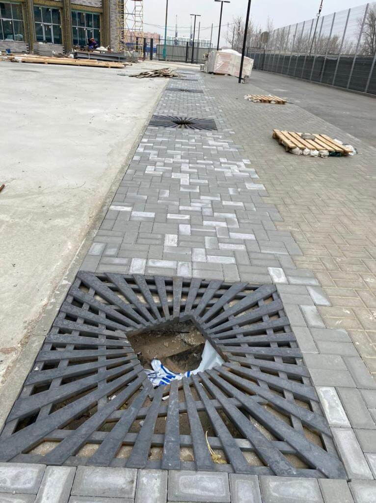 Приствольная решетка для дерева ZKING ATMOSPHERE 1.2х1.2м Черная в Брянске фото