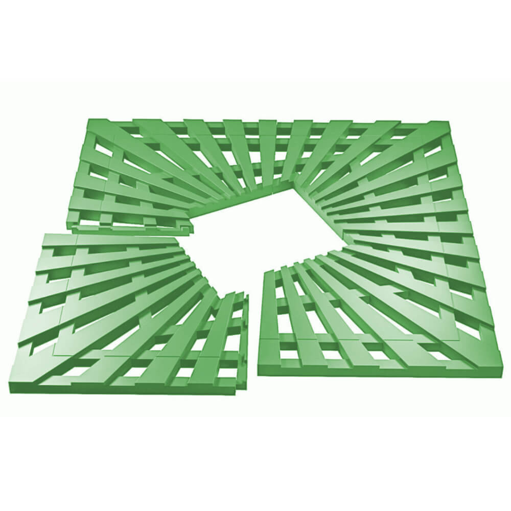 Приствольная решетка для дерева ZKING ATMOSPHERE 1.2х1.2м Зеленая в Брянске фото