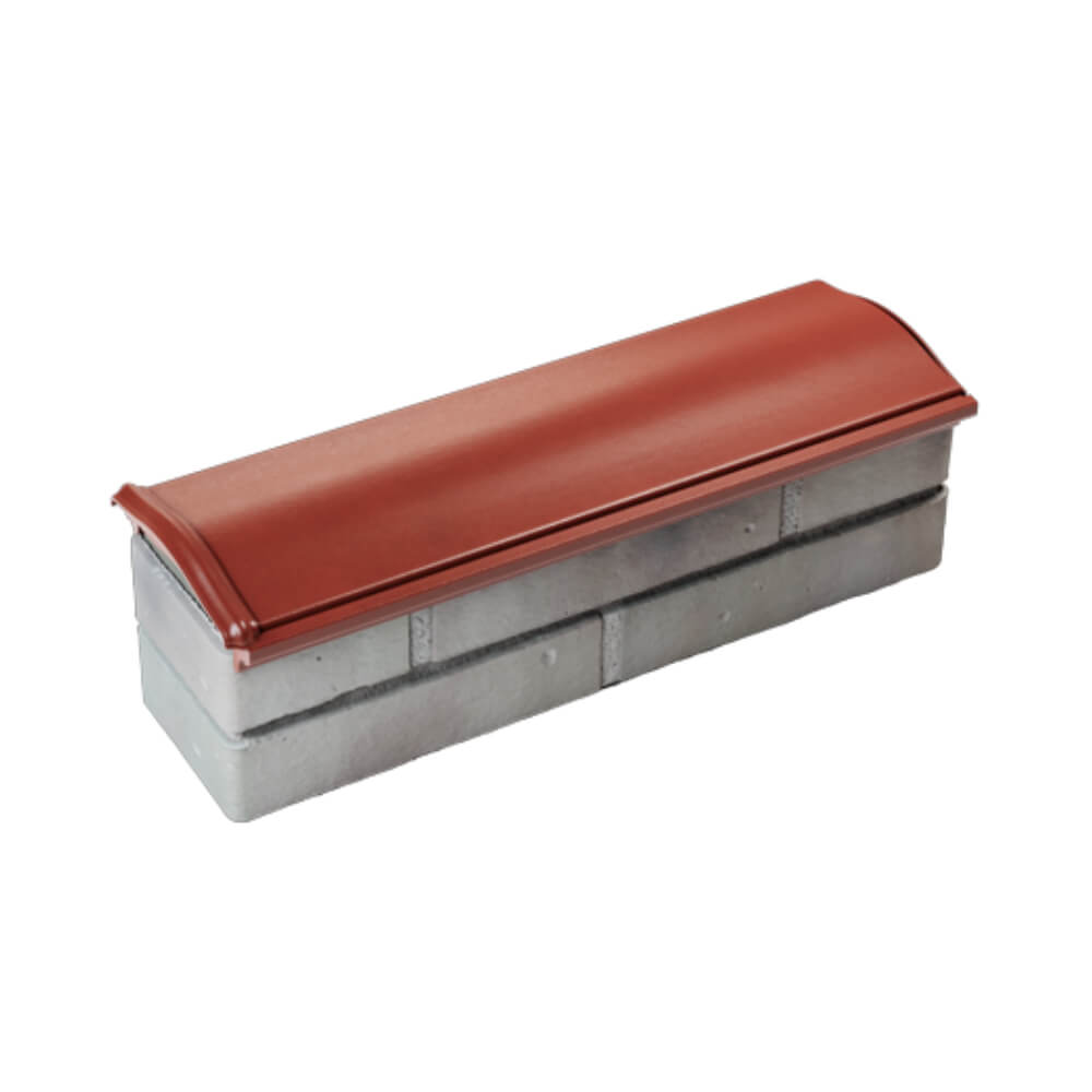 Парапет Zking Монблан Красный посадка на 0.5 кирпича (130мм) в Брянске фото