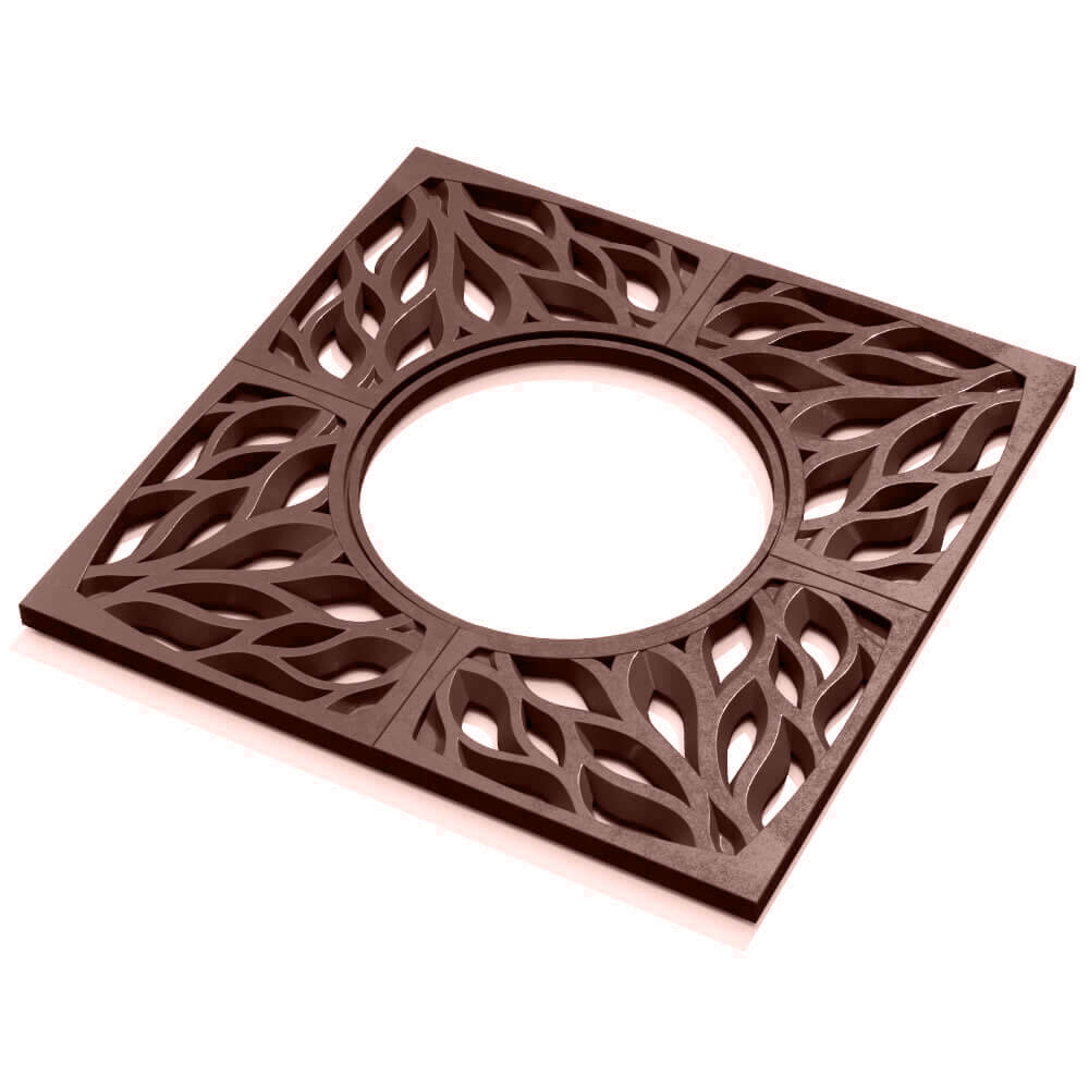 Приствольная решетка для дерева ZKING CRUST 1.2х1.2м Коричневая в Брянске фото