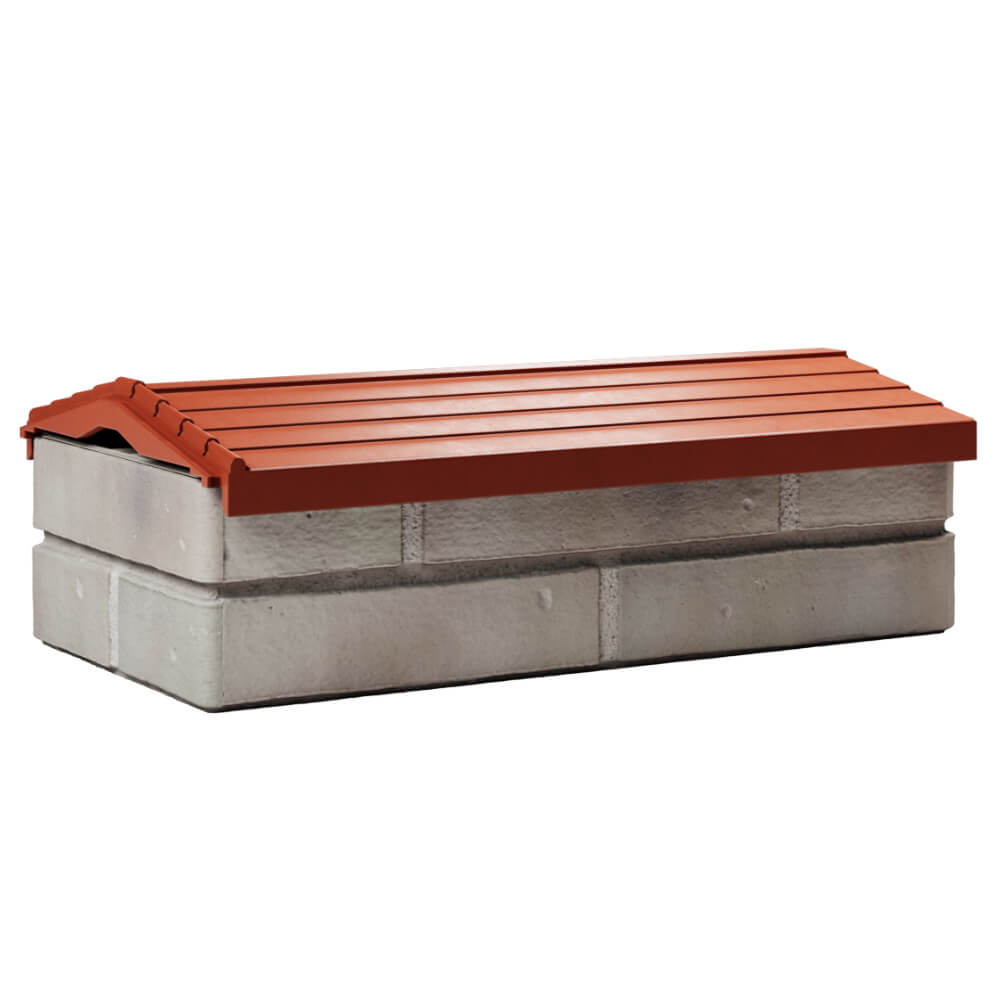 Парапет Zking Бона ХайТек Красный с посадкой на 1 кирпич (200/225/255мм) Брянск фото