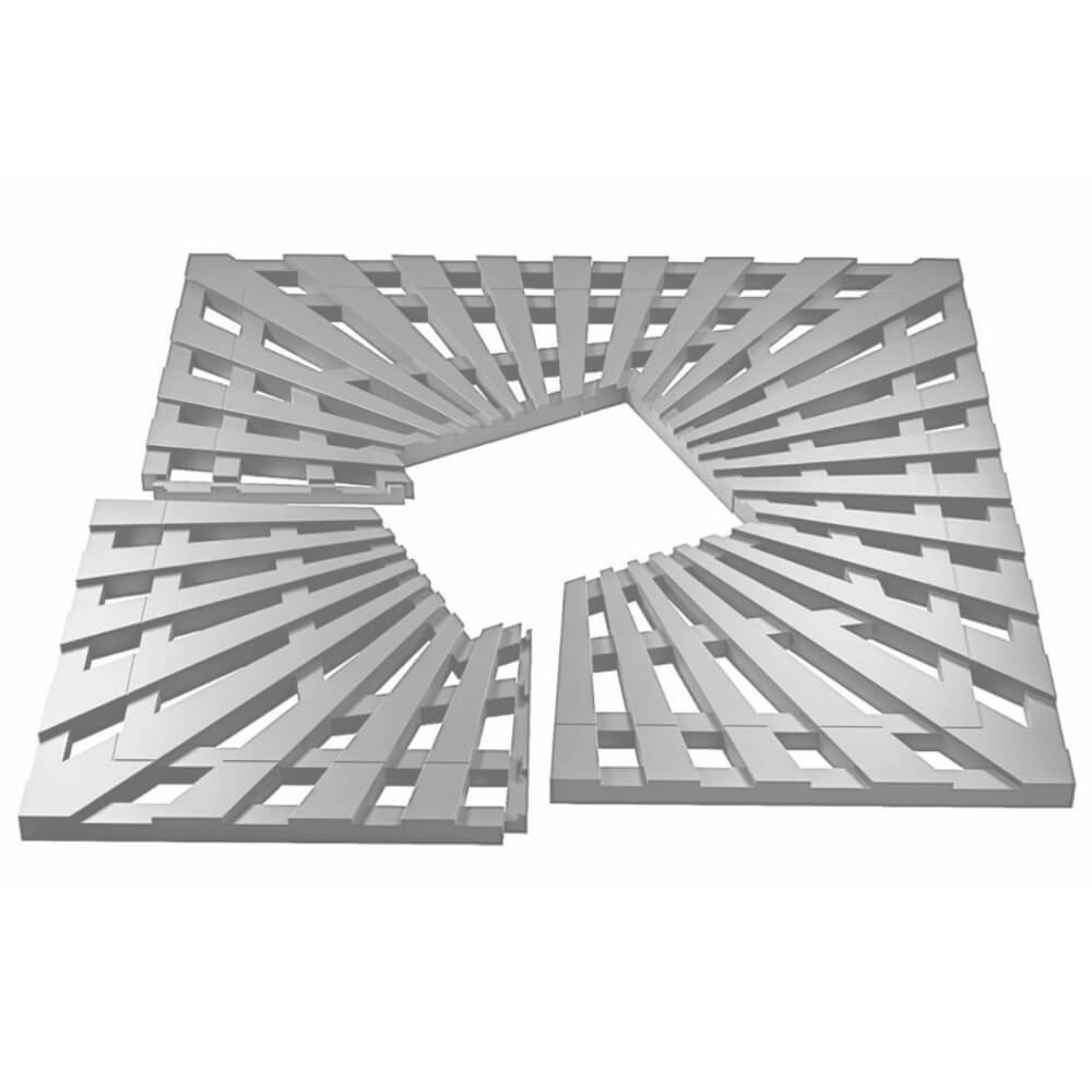 Приствольная решетка для дерева ZKING ATMOSPHERE 1.2х1.2м Бежевая в Брянске фото