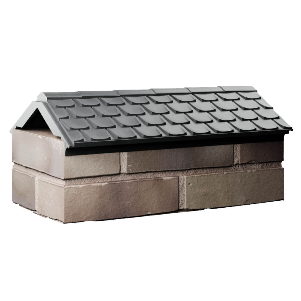 Парапет Zking Эльбрус Серый с посадкой на 1 кирпич (255мм) Брянск фото