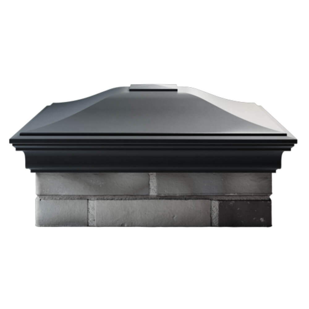 Колпак Zking Монблан Серый на столб 2х2 кирпича (515х515мм) в Брянске фото