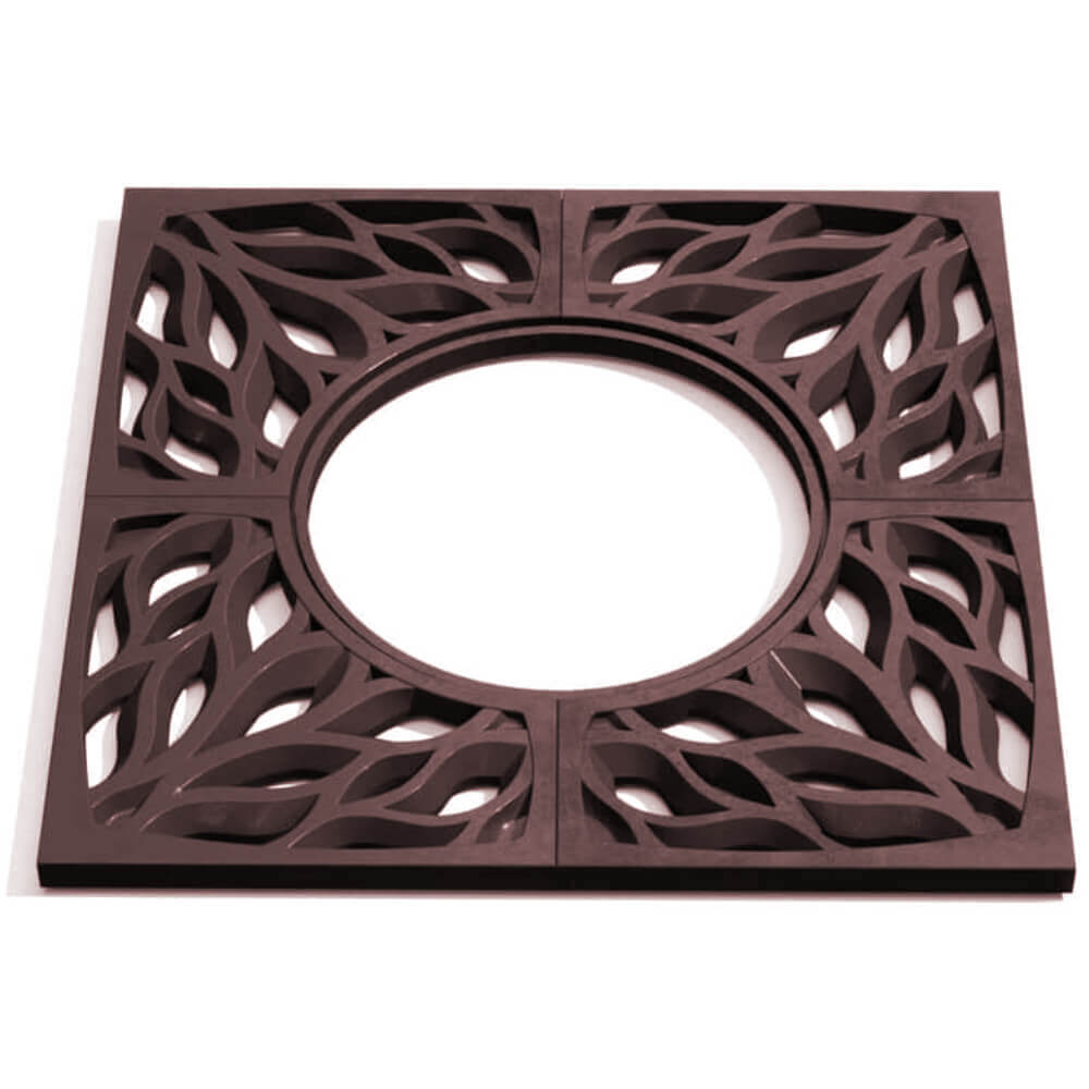 Приствольная решетка для дерева ZKING CRUST 1.2х1.2м Коричневая Брянск фото