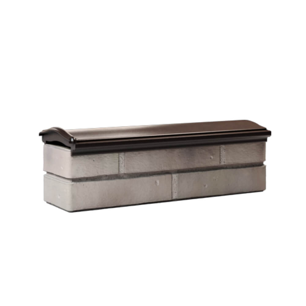 Парапет Zking Монблан Коричневый посадка на 0.5 кирпича (130мм) Брянск фото