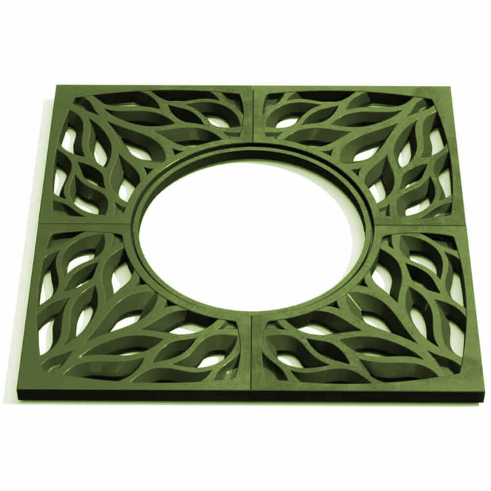 Приствольная решетка для дерева ZKING CRUST 1.2х1.2м Зеленая Брянск фото