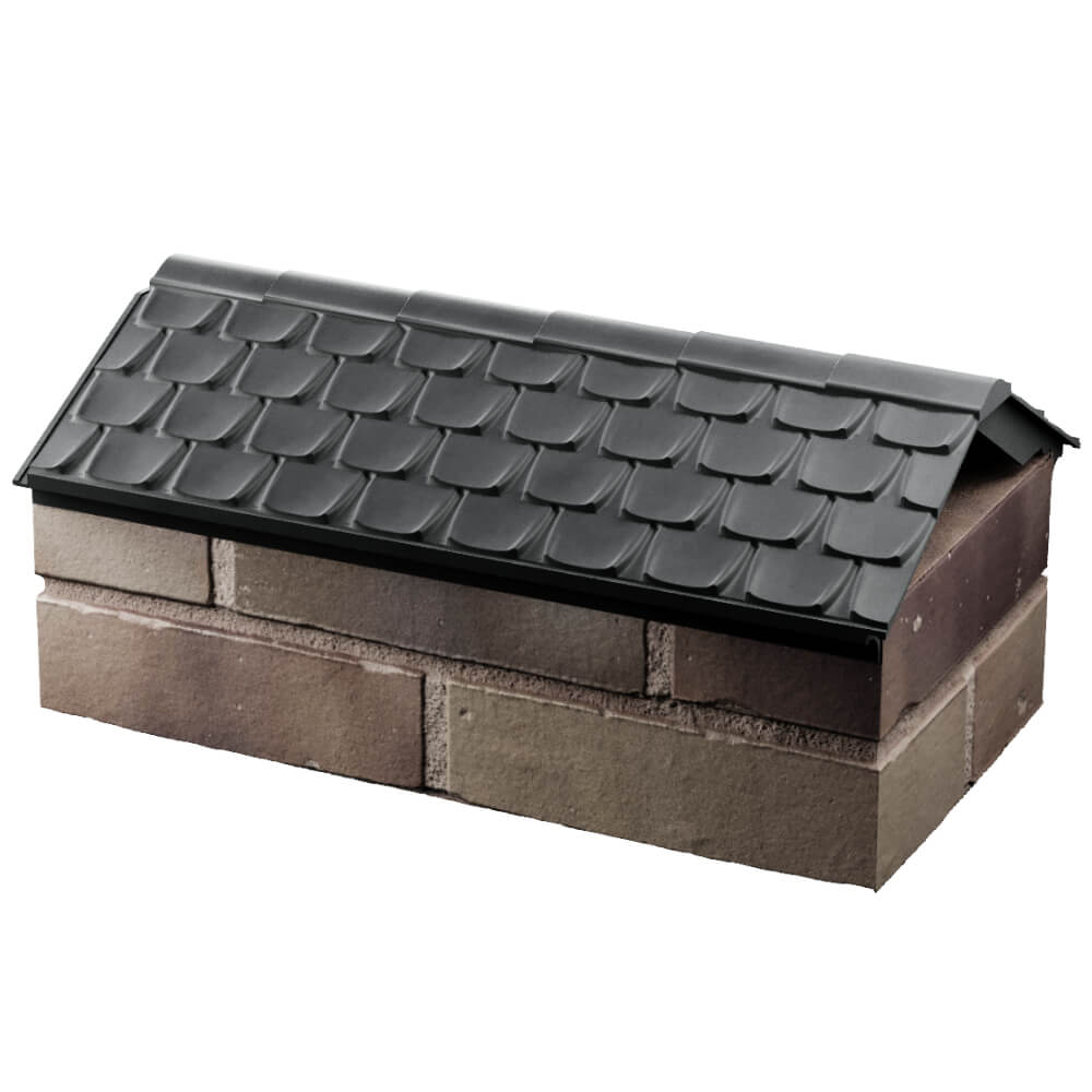 Парапет Zking Эльбрус Серый с посадкой на 1 кирпич (255мм) в Брянске фото