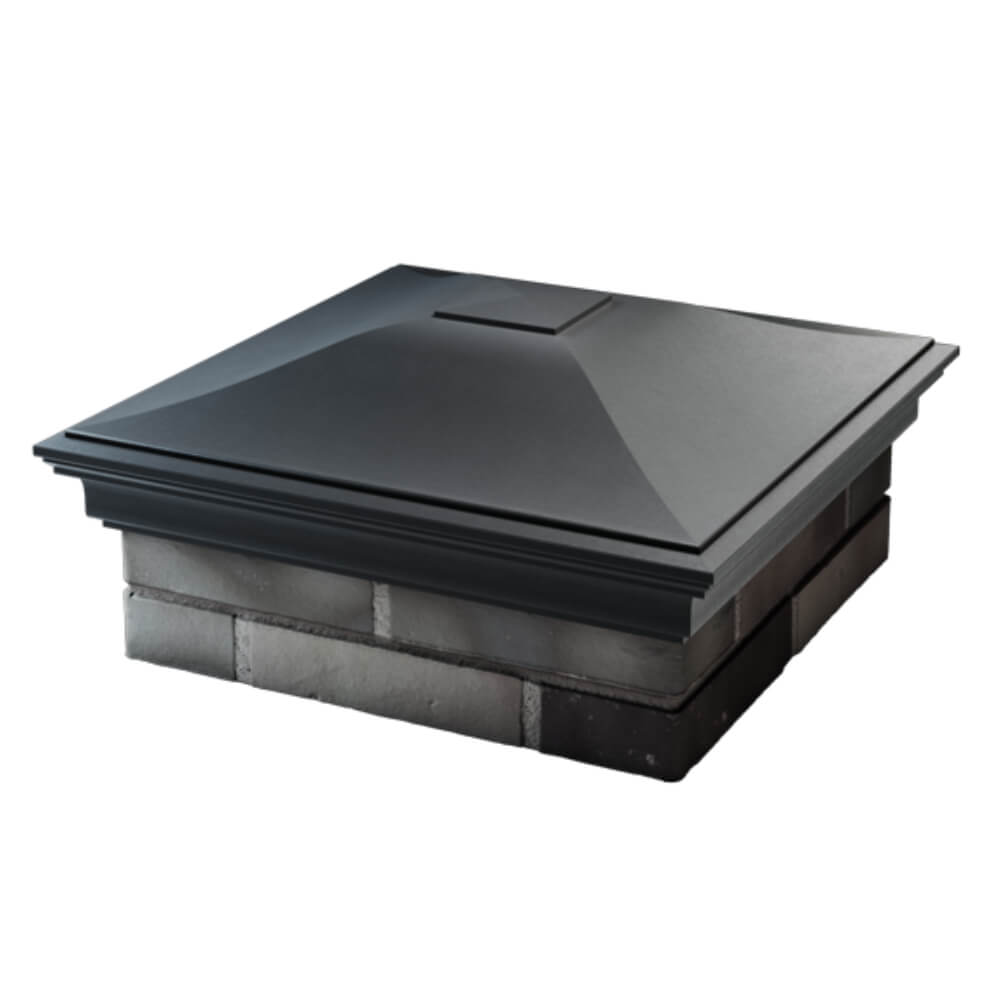 Колпак Zking Монблан Серый на столб 2х2 кирпича (515х515мм) в Брянске фото