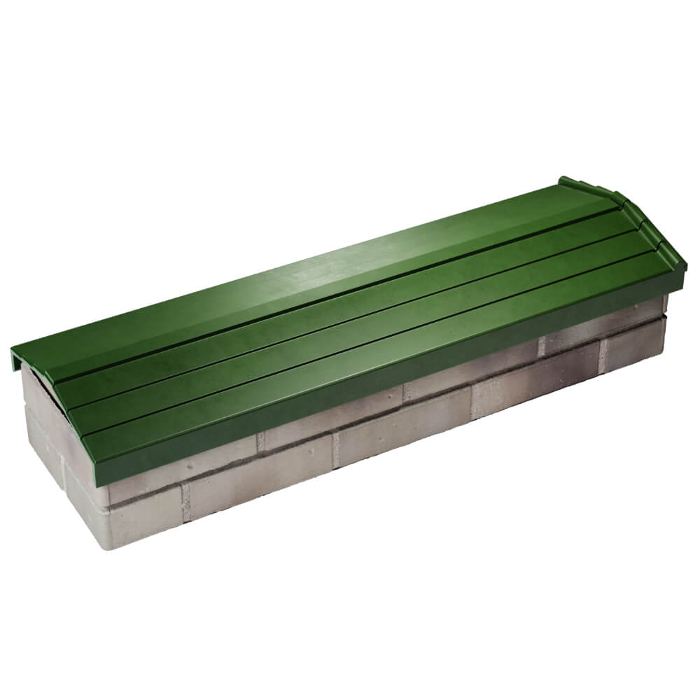 Парапет Zking Бона ХайТек Зеленый посадка на 0.5 кирпича (130мм) в Брянске фото