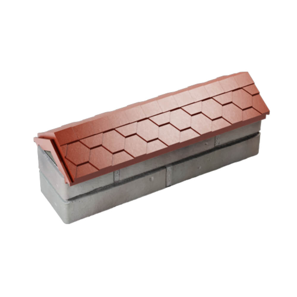 Парапет Zking Эверест Красный с посадкой на 0.5 кирпича (130мм) в Брянске фото