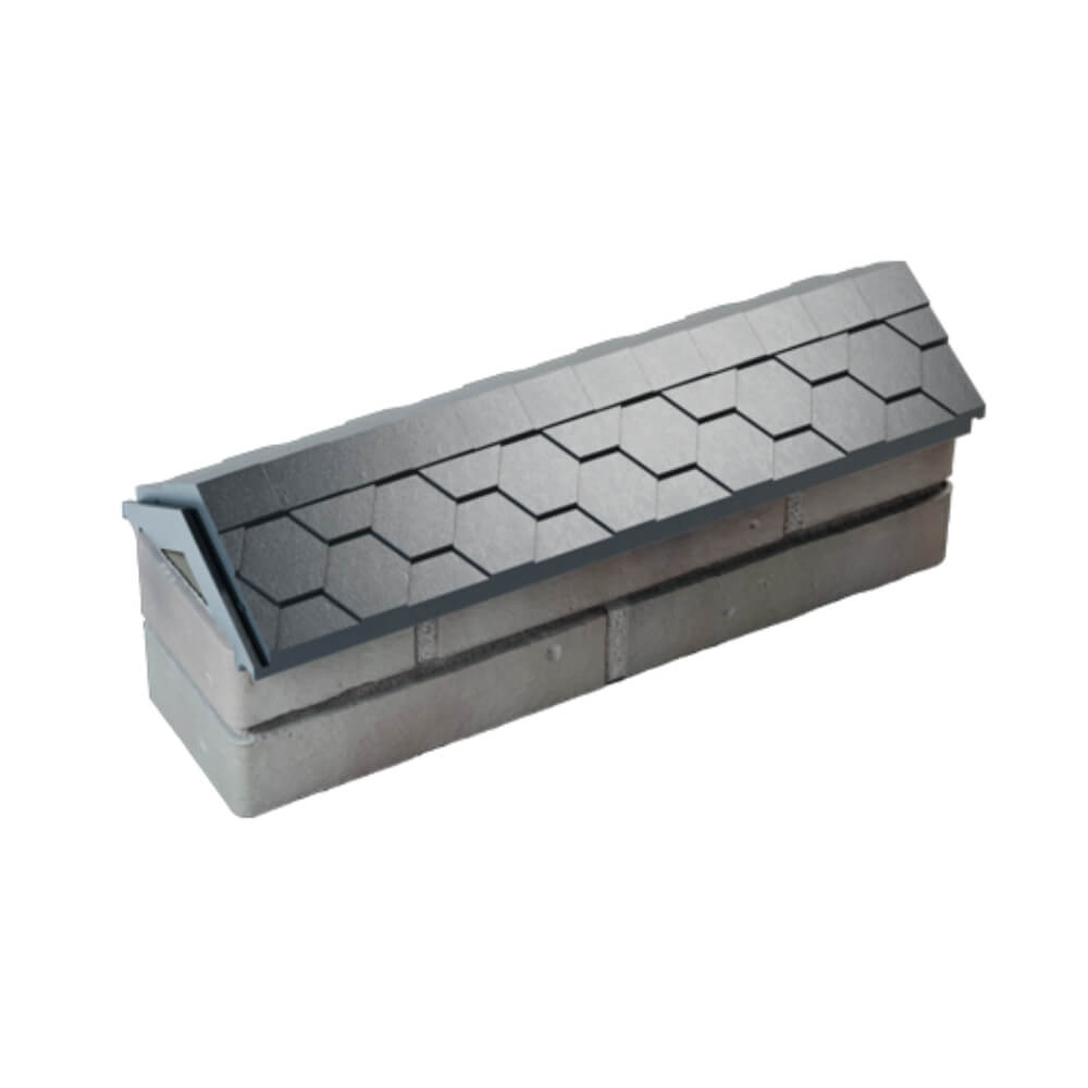 Парапет Zking Эверест Серый с посадкой на 0.5 кирпича (130мм) в Брянске фото